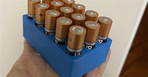 aa battery holder stl|AA Battery Holder by Stefano Ungarelli .